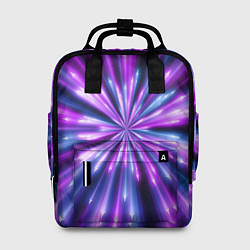 Рюкзак женский Неоновые стрелы, цвет: 3D-принт