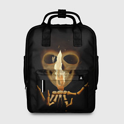 Рюкзак женский Скелет, цвет: 3D-принт