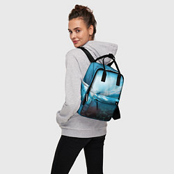 Рюкзак женский Под водой, цвет: 3D-принт — фото 2