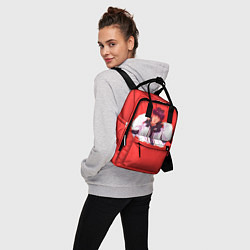 Рюкзак женский Suga Red, цвет: 3D-принт — фото 2