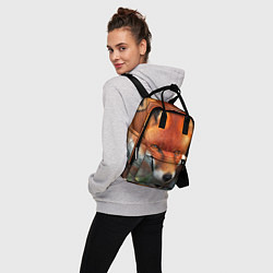 Рюкзак женский Лисица охотница, цвет: 3D-принт — фото 2