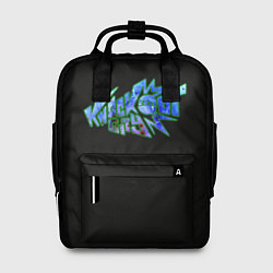 Рюкзак женский Нокаут Сити Логотип, цвет: 3D-принт