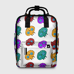 Рюкзак женский Нашествие инопланетян-ктулху, цвет: 3D-принт
