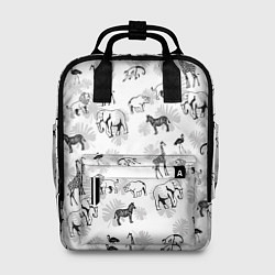 Женский рюкзак Африканские животные