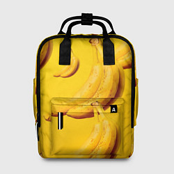 Рюкзак женский Банановый рай, цвет: 3D-принт