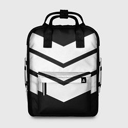 Рюкзак женский Три полоски, цвет: 3D-принт