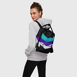 Рюкзак женский Классика Три Полоски, цвет: 3D-принт — фото 2