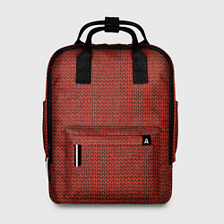 Рюкзак женский Красная вязь, цвет: 3D-принт