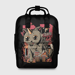 Рюкзак женский АНИМЕ КОТ-ЕДИНОРОЖЕК, цвет: 3D-принт