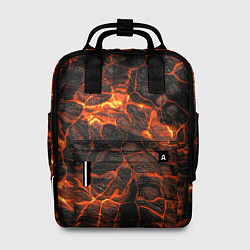 Рюкзак женский Горящая лава, цвет: 3D-принт