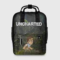 Рюкзак женский Uncharted На картах не значится, цвет: 3D-принт