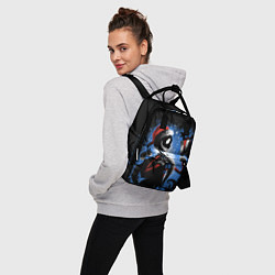 Рюкзак женский Плохой санта 2022, цвет: 3D-принт — фото 2