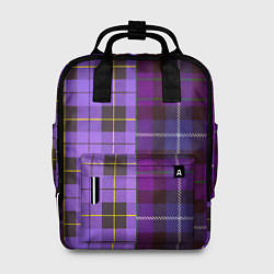 Женский рюкзак Purple Checkered