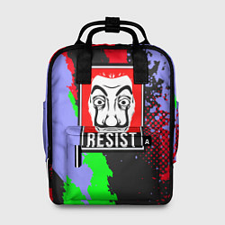 Рюкзак женский La Casa de Papel Resist, цвет: 3D-принт