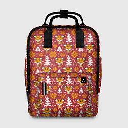 Рюкзак женский Милый вязаный тигр, цвет: 3D-принт
