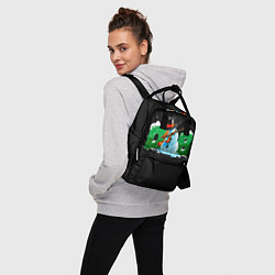 Рюкзак женский Classic Dab SnowMan, цвет: 3D-принт — фото 2