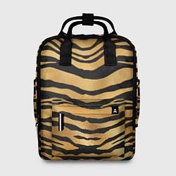 Рюкзак женский Текстура шкуры тигра, цвет: 3D-принт