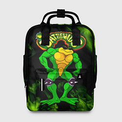 Рюкзак женский Battletoads Rash, цвет: 3D-принт