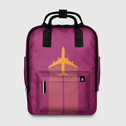 Рюкзак женский В Пурпурном Небе, цвет: 3D-принт