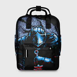 Рюкзак женский Dark SOULS 8 BIT, цвет: 3D-принт
