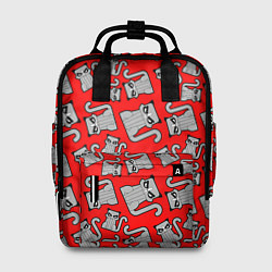 Рюкзак женский Сворливый Кот, цвет: 3D-принт