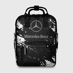 Рюкзак женский Mercedes-Benz Авто, цвет: 3D-принт