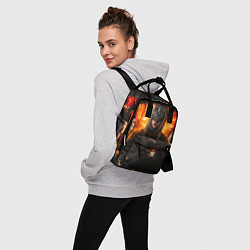 Рюкзак женский FIRE KEEPER Dark SOULS III Дарк соулс, цвет: 3D-принт — фото 2
