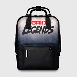 Рюкзак женский Grid Legends, лого, цвет: 3D-принт