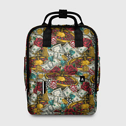 Рюкзак женский Большой Куш Jackpot, цвет: 3D-принт