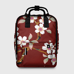 Рюкзак женский Векторная весна, цвет: 3D-принт