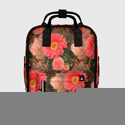 Женский рюкзак Полевые цветочки дачные цветы