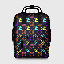 Рюкзак женский Мантра - ОМ, цвет: 3D-принт