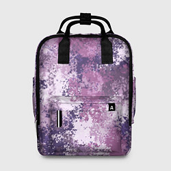 Рюкзак женский Спортивный камуфляж Пикси - Лаванда, цвет: 3D-принт