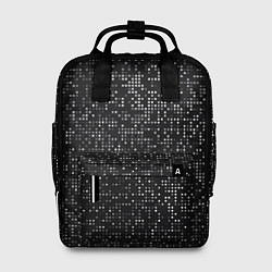 Рюкзак женский Пиксельный паттерн Минимализм, цвет: 3D-принт