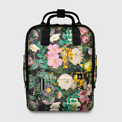 Рюкзак женский Паттерн из летних цветов Summer Flowers Pattern, цвет: 3D-принт