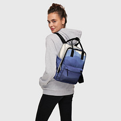 Рюкзак женский Нежность Природа, цвет: 3D-принт — фото 2