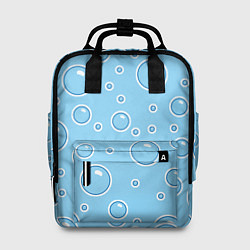 Рюкзак женский В пузырях, цвет: 3D-принт