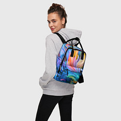 Рюкзак женский Красочный абстрактный паттерн Лето Colorful Abstra, цвет: 3D-принт — фото 2