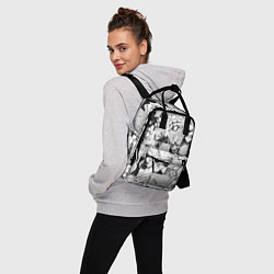 Рюкзак женский Ванпанчмен паттерн, цвет: 3D-принт — фото 2