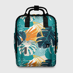 Женский рюкзак Летние зелёные тропики Пальма Tropical