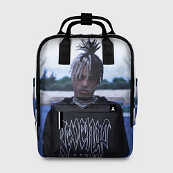 Рюкзак женский XXXTentacion in a revenge hoodie, цвет: 3D-принт