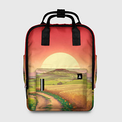 Рюкзак женский Дорога к солнцу, цвет: 3D-принт