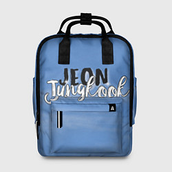 Рюкзак женский JEON JUNGKOOK BTS, цвет: 3D-принт