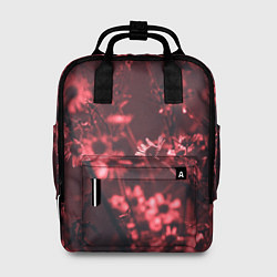Женский рюкзак Цветы на закате