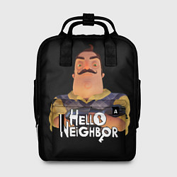 Рюкзак женский Привет сосед Hello Neighbor, цвет: 3D-принт