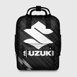 Рюкзак женский Suzuki карбон, цвет: 3D-принт
