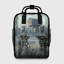 Рюкзак женский STALKER Военные Сталкеры, цвет: 3D-принт