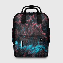 Рюкзак женский Красочные растекания, цвет: 3D-принт