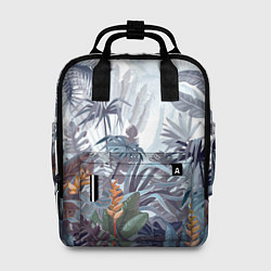 Рюкзак женский Пышный тропический лес, цвет: 3D-принт