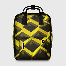 Рюкзак женский Желтые ступеньки, цвет: 3D-принт